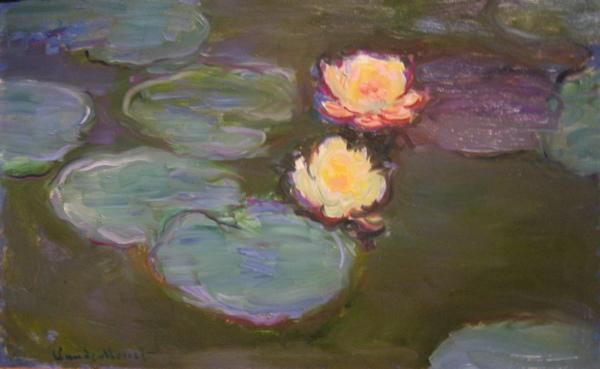 Claude Monet Nympheas oil painting image